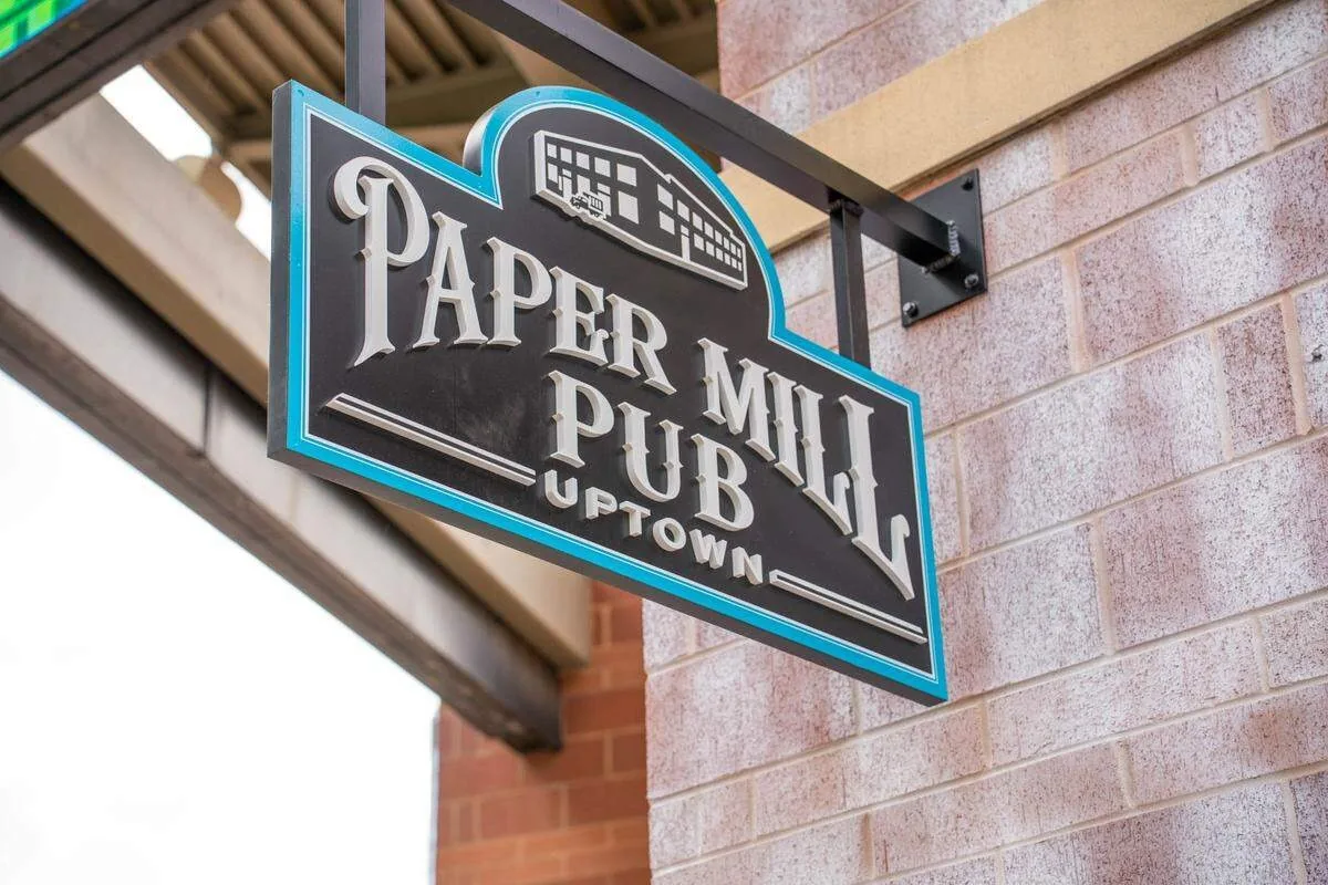 Paper Mill Pub in Uptown Charlotte